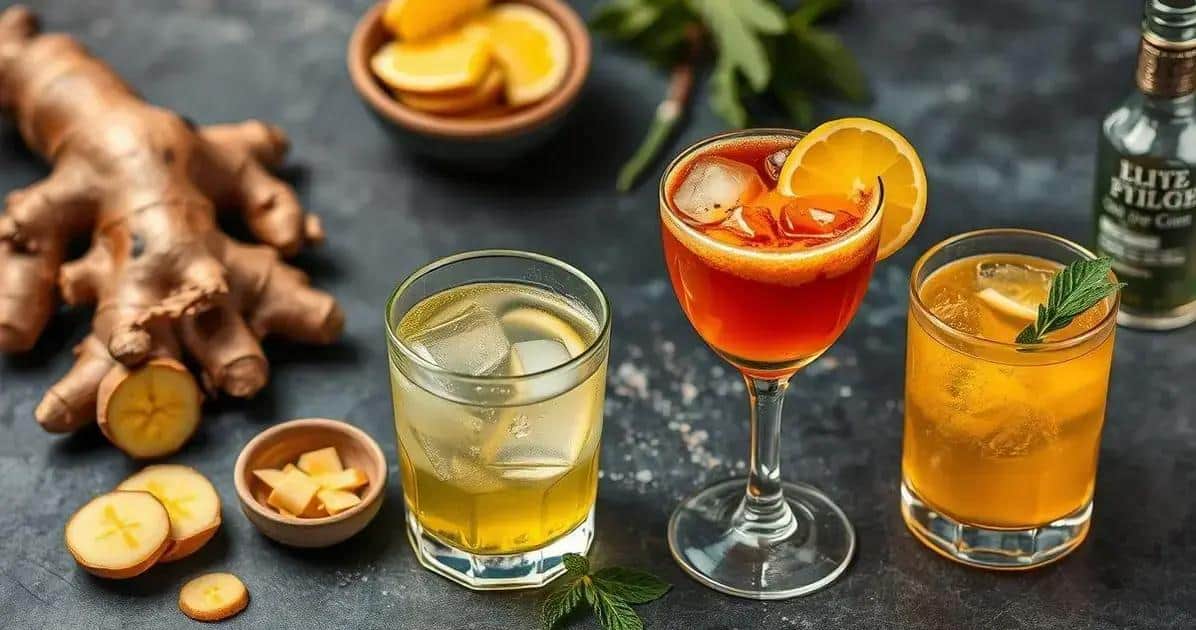 Using Fresh Ginger in Cocktails