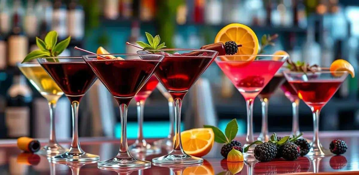 Variations and Creative Twists on Black Martini