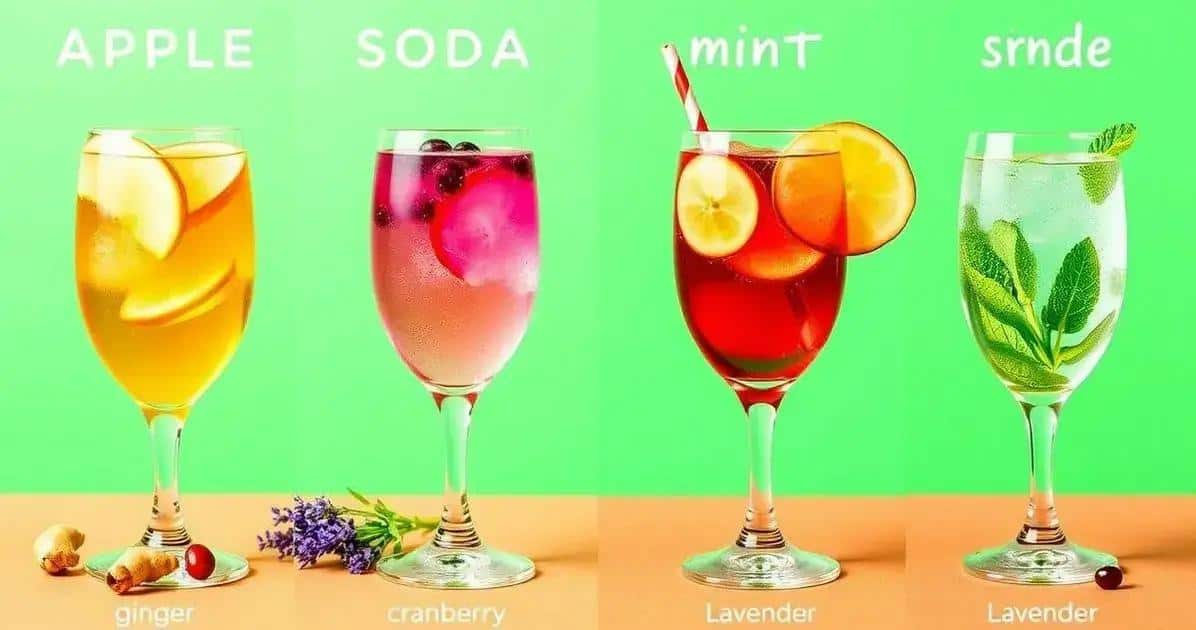 Variations of Apple Soda Recipes
