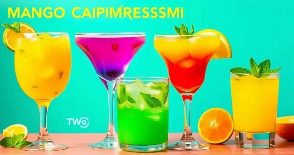 Variations of Mango Caipiríssima