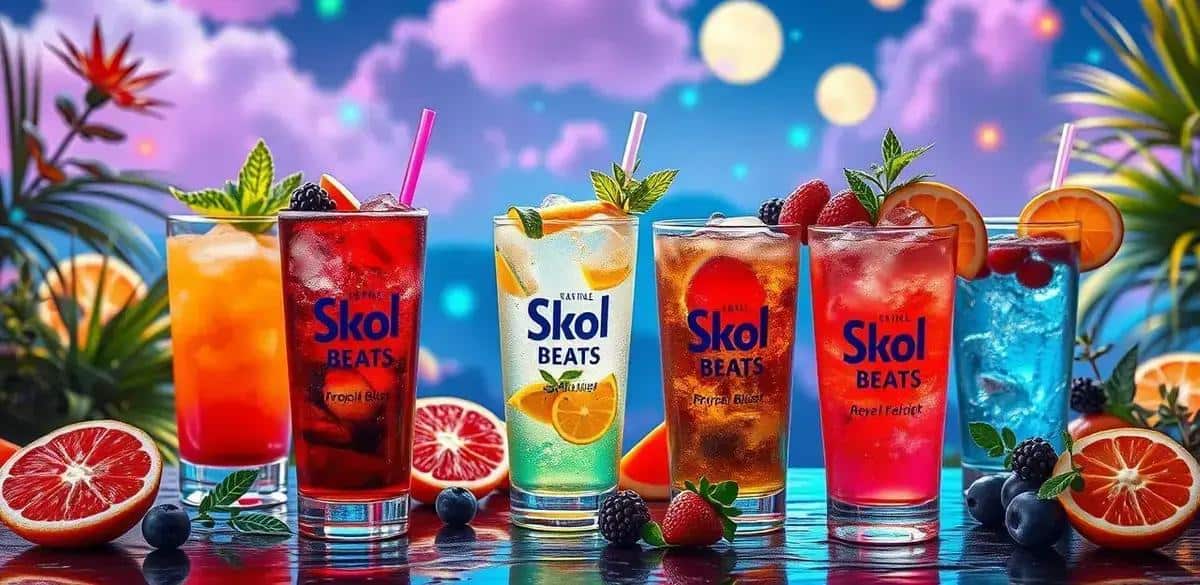 Variations of Skol Beats Cocktails