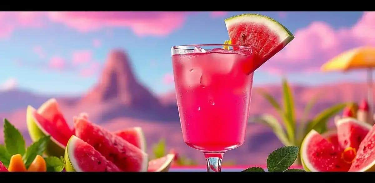 Vodka with Watermelon Juice and Ginger Zest: Refreshing Summer Cocktail Recipe