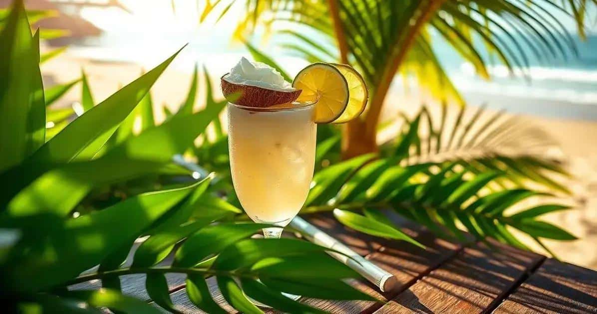 Coconut Caipiríssima: A Tropical Delight