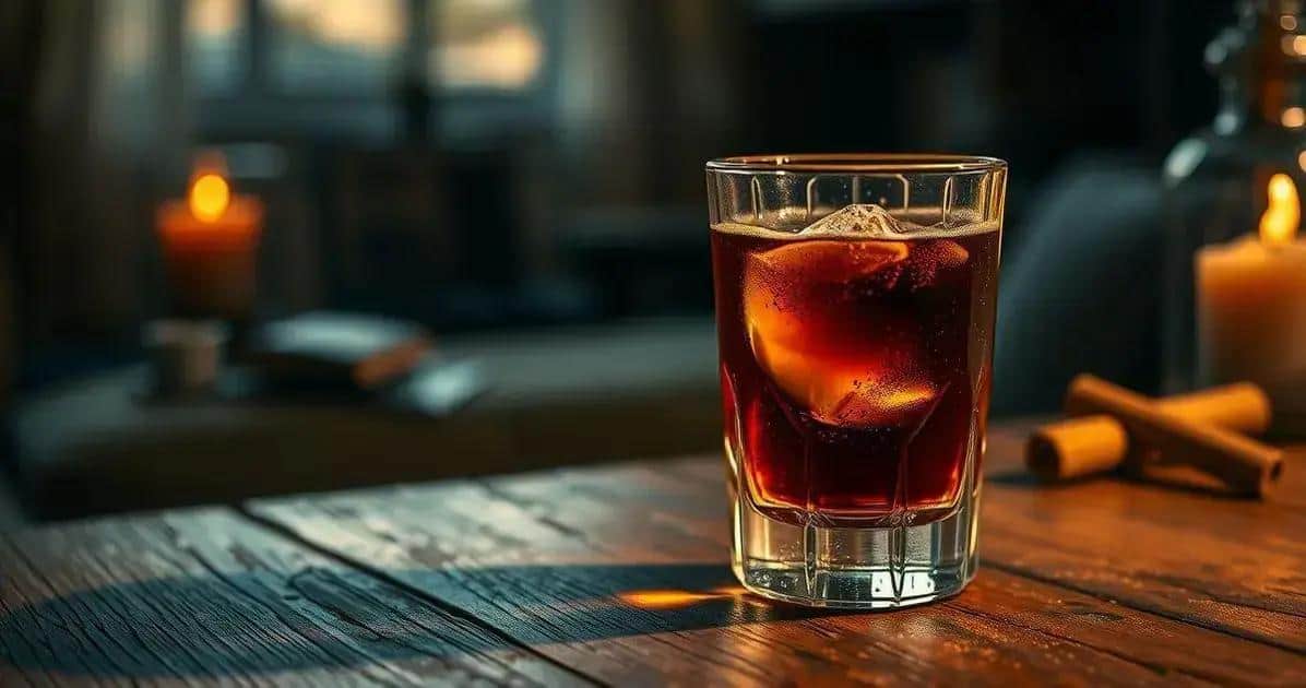 Cognac with Coffee Liqueur and Cinnamon: A Decadent Drink Experience