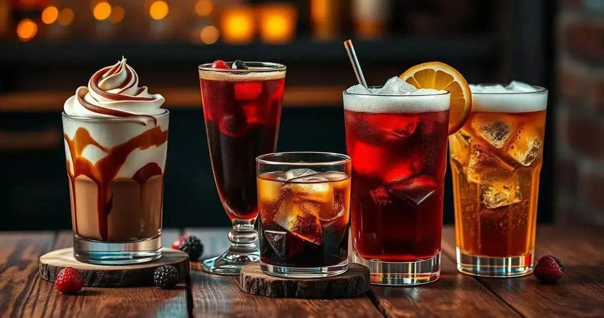 Creative Variations on Coffee with Red Berry Liqueur