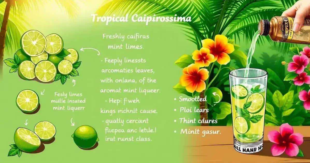 Detailed Preparation Method for Tropical Caipiríssima