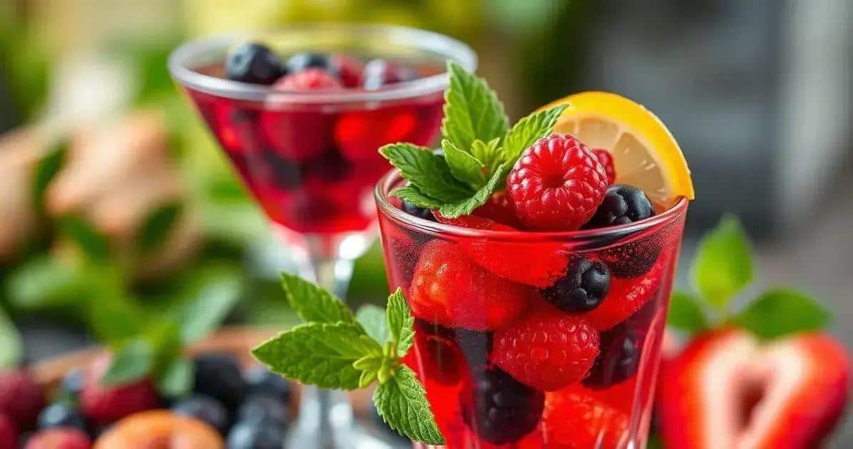 Exploring the Benefits of Red Berries in Cocktails
