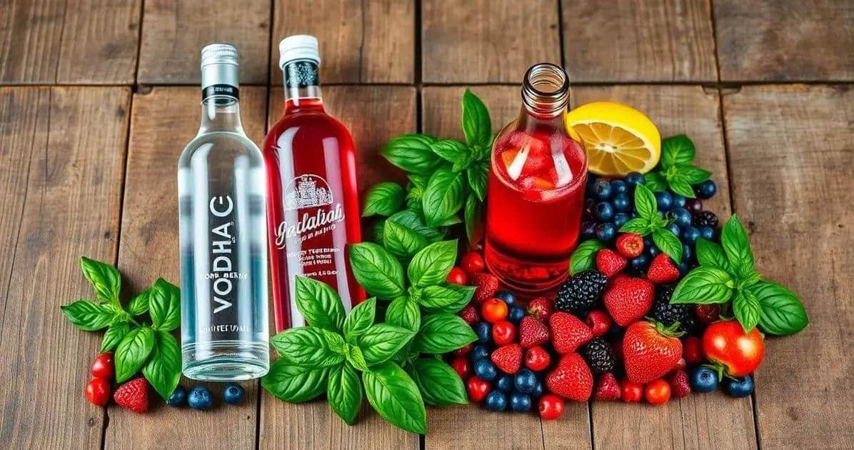 Exploring Unique Ingredients in Vodka with Red Berry Soda