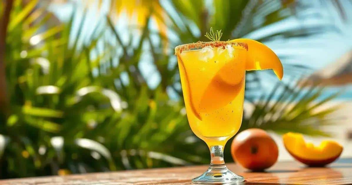 Frozen Mango Margarita with Pepper: A Unique Twist on a Classic Drink