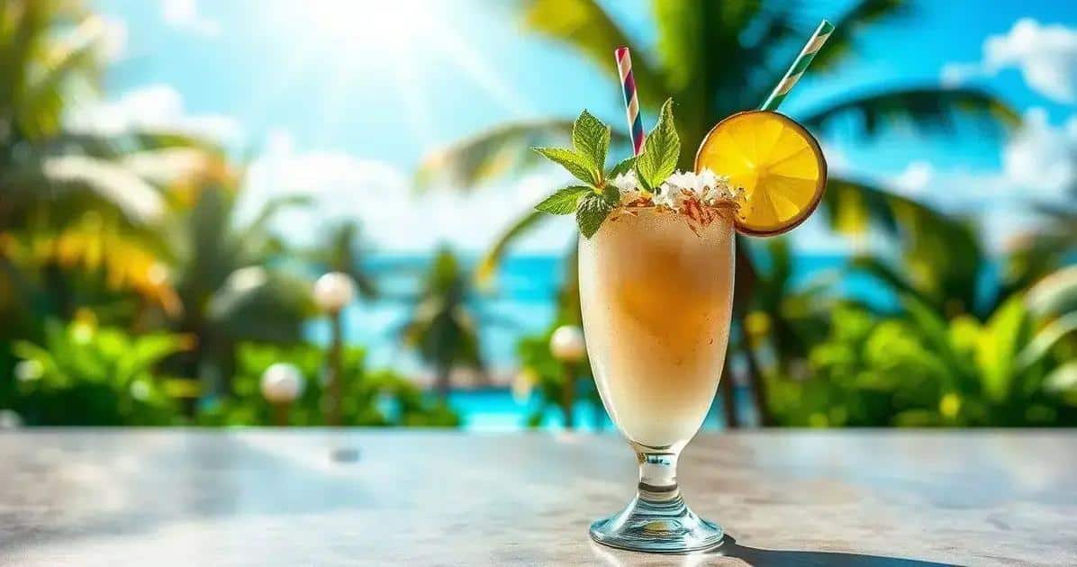 Garnishing Your Coconut Caipiríssima