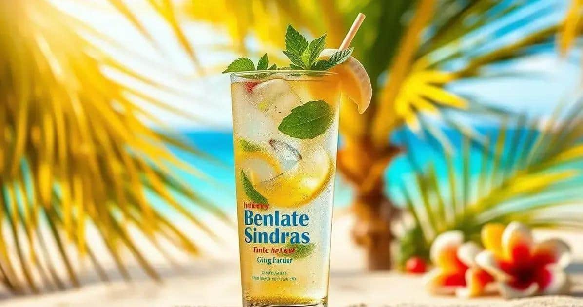 Gin and Tonic with Banana Liqueur: Bold and Flavorful!