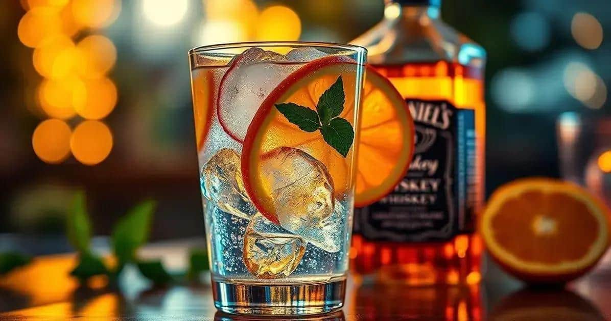 Gin and Tonic with Jack Daniel’s Fire
