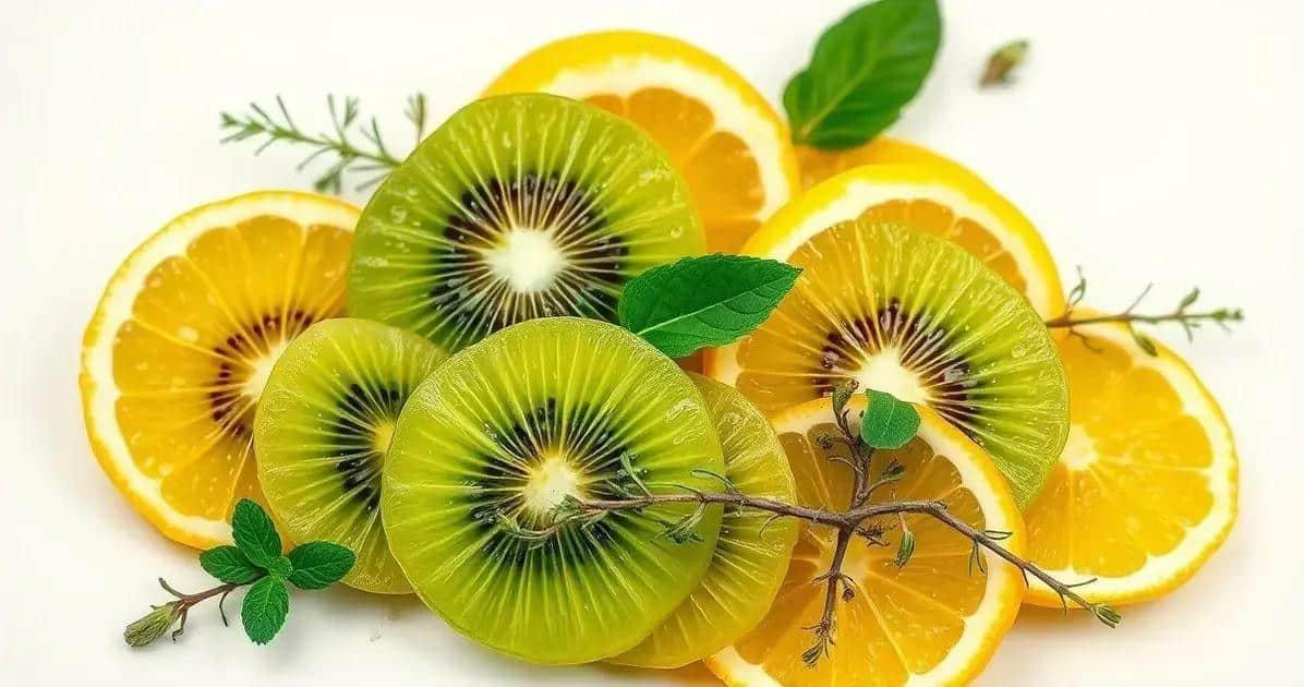 Health Benefits of Kiwi and Sicilian Lemon