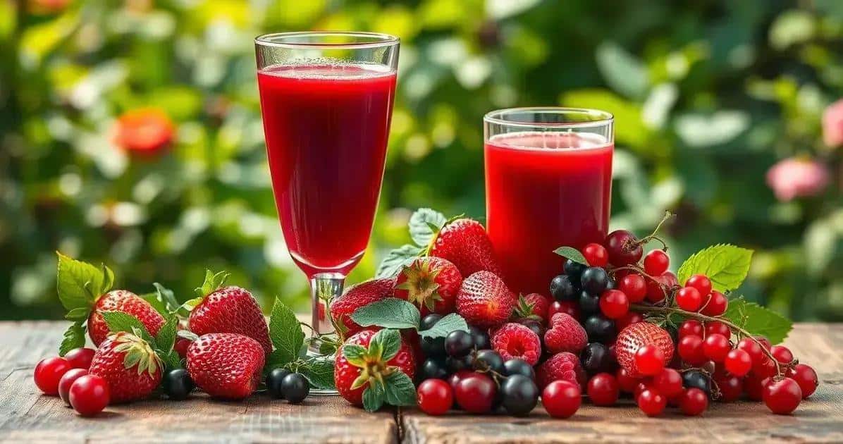 Health Benefits of Red Berry Juice