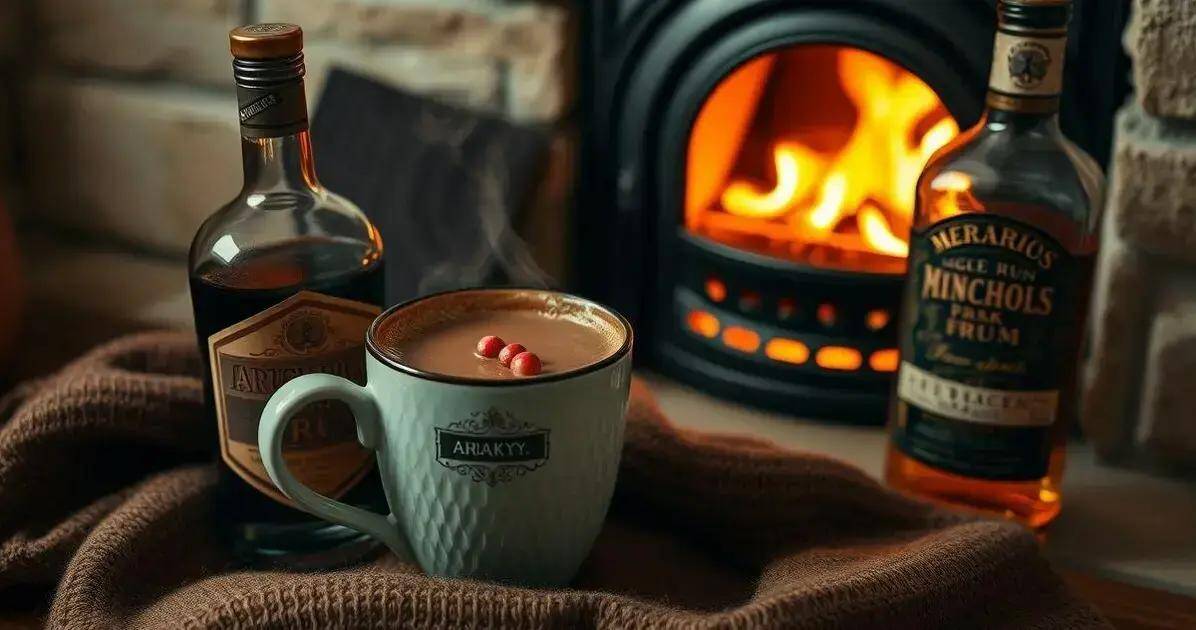 Hot Chocolate with Pink Pepper and Aged Rum: A Cozy Indulgence Awaits