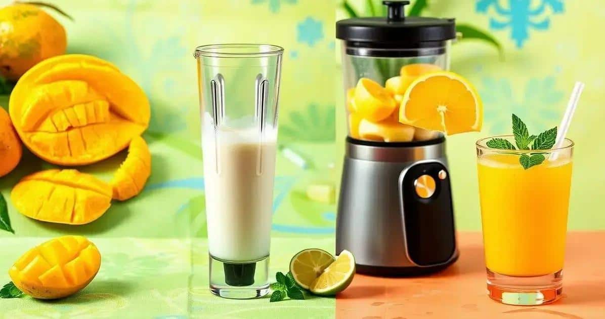 How to Prepare Mango Batida