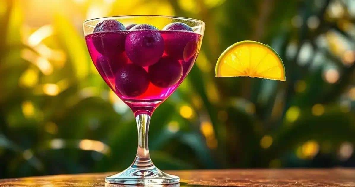 Jabuticaba Daiquiri: Another One from the Tiny Fruit!