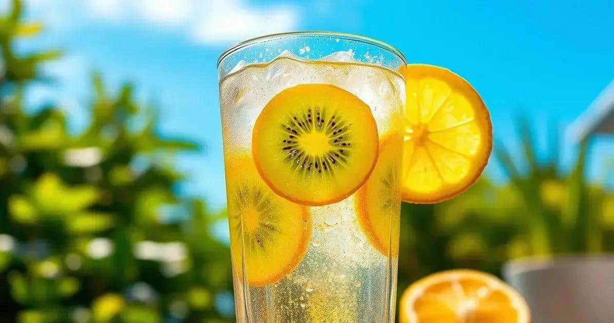Kiwi Soda with Sicilian Lemon: A Refreshing Twist You'll Love