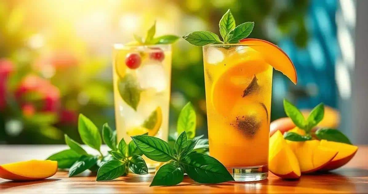 Mango Caipiroska with Basil: A Refreshing Twist on a Classic Cocktail