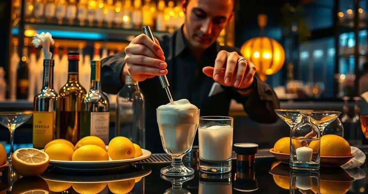 Mixology Tips for the Perfect Lemon Foam