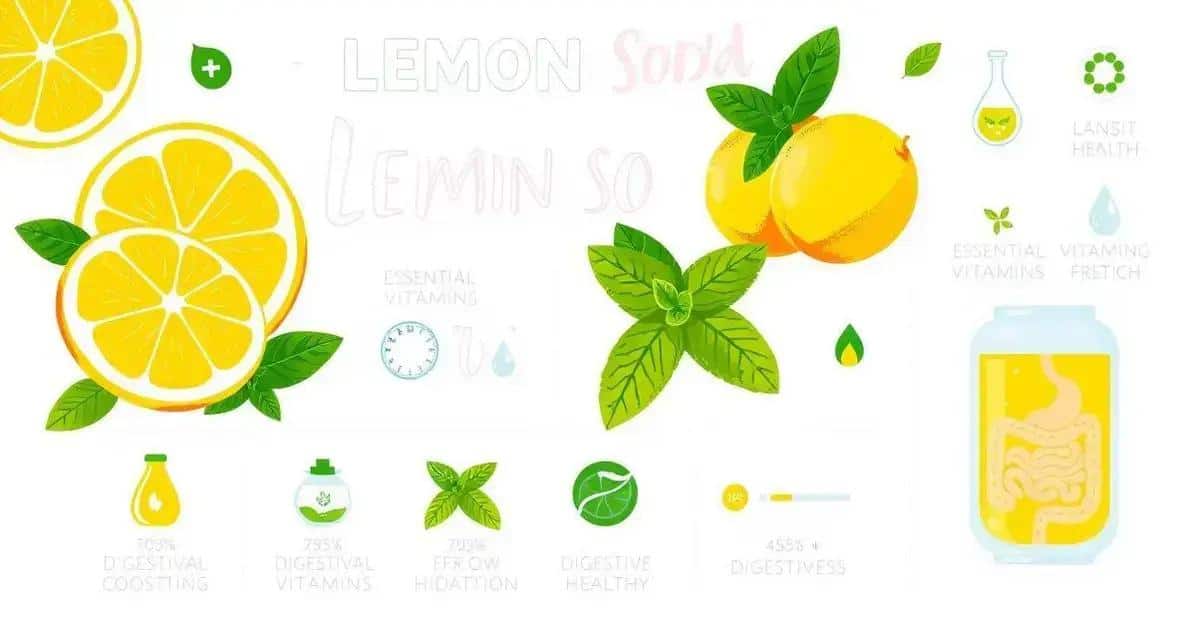 Nutritional Benefits of Lemon Soda and Mint in Energy Drinks