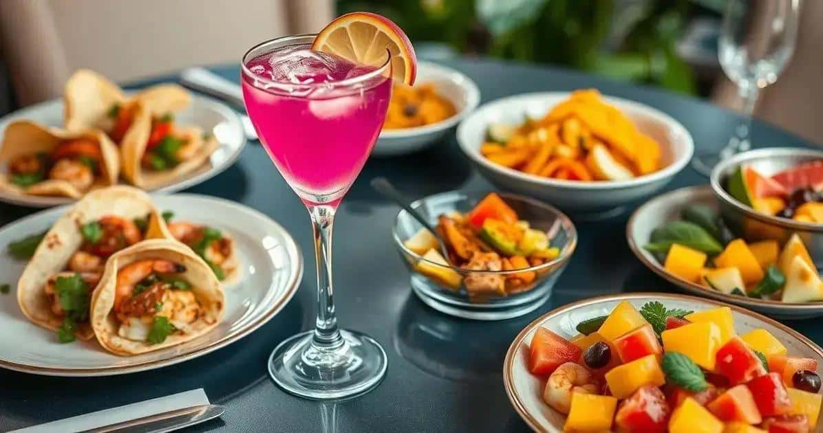 Pairing Exotic Cocktails with Food