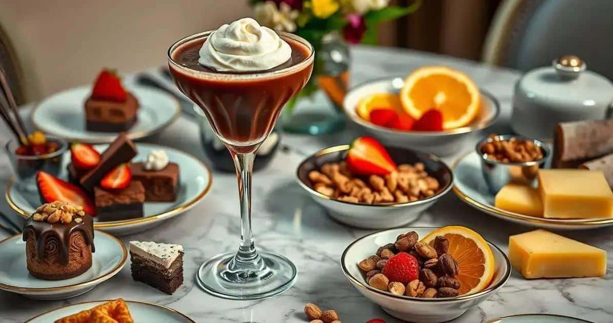 Pairing Food with a Chocolate Daiquiri