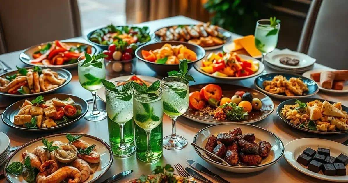 Pairing Suggestions with Mint Liqueur Cocktails