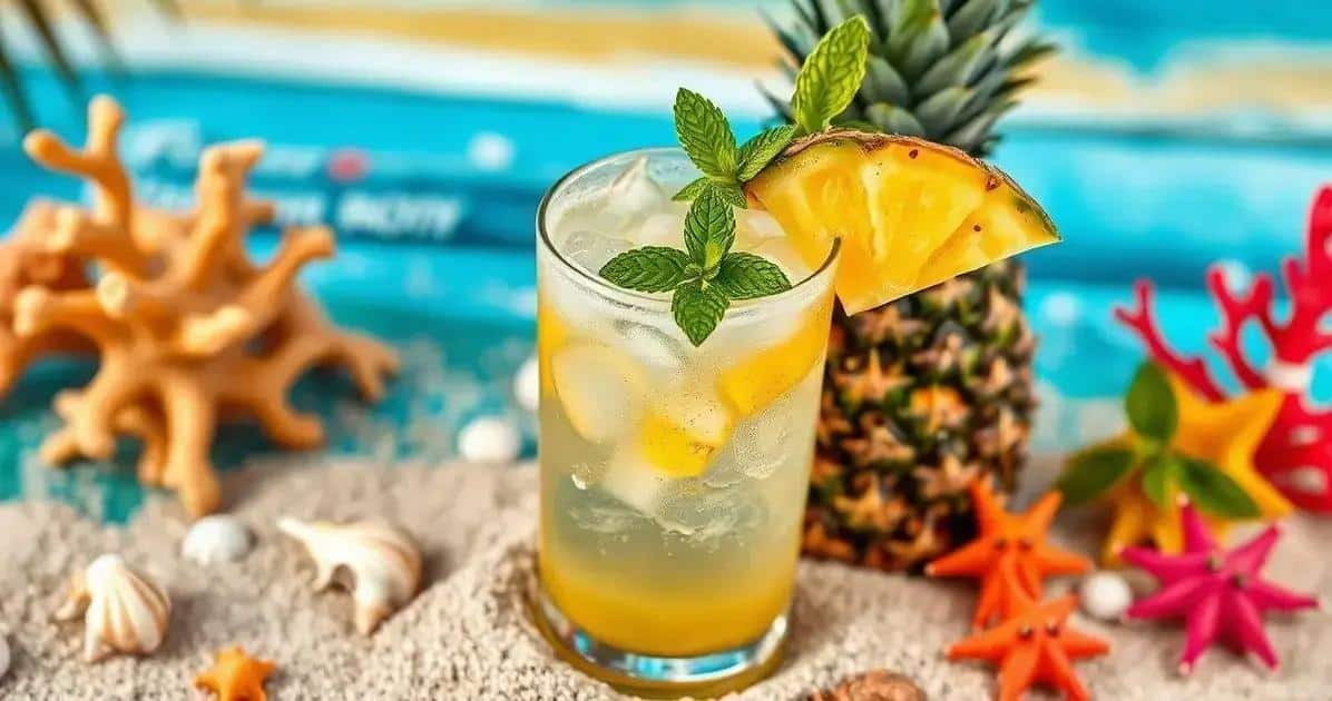Pineapple Soda with Ginger Syrup: A Refreshing Twist for Summer