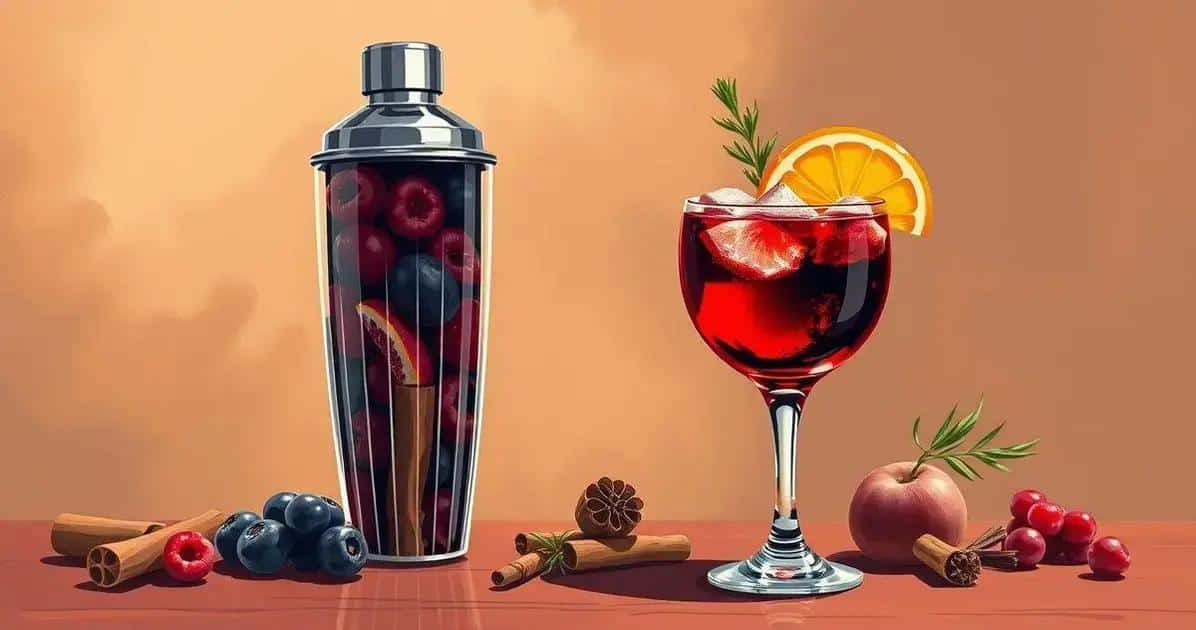 Preparation Method for Mixing Red Wine Cocktails