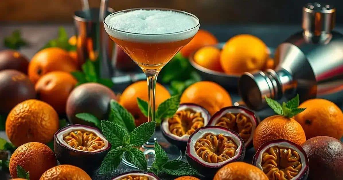 Recipe Curiosities about Martini with Passion Fruit