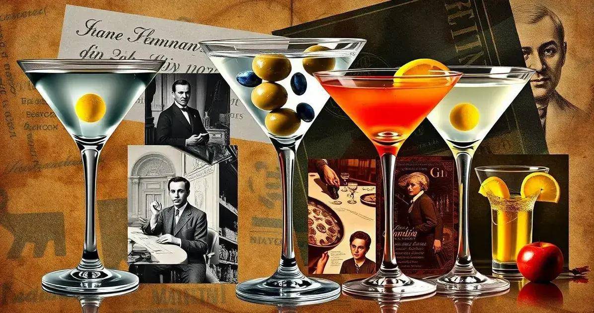 Recipe Curiosities about Martinis