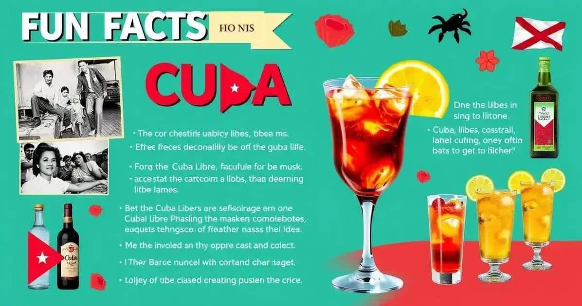 Recipe Curiosities and Fun Facts about Cuba Libre Drinks