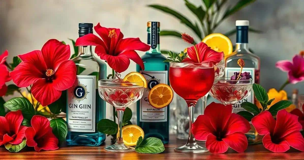 Recipe Curiosities Around Hibiscus and Gin