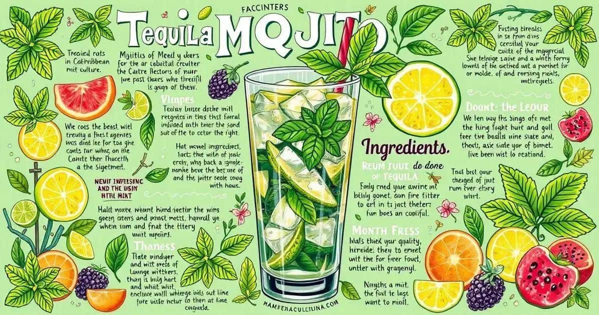 Recipe Curiosities for Tequila Mojito with Mint
