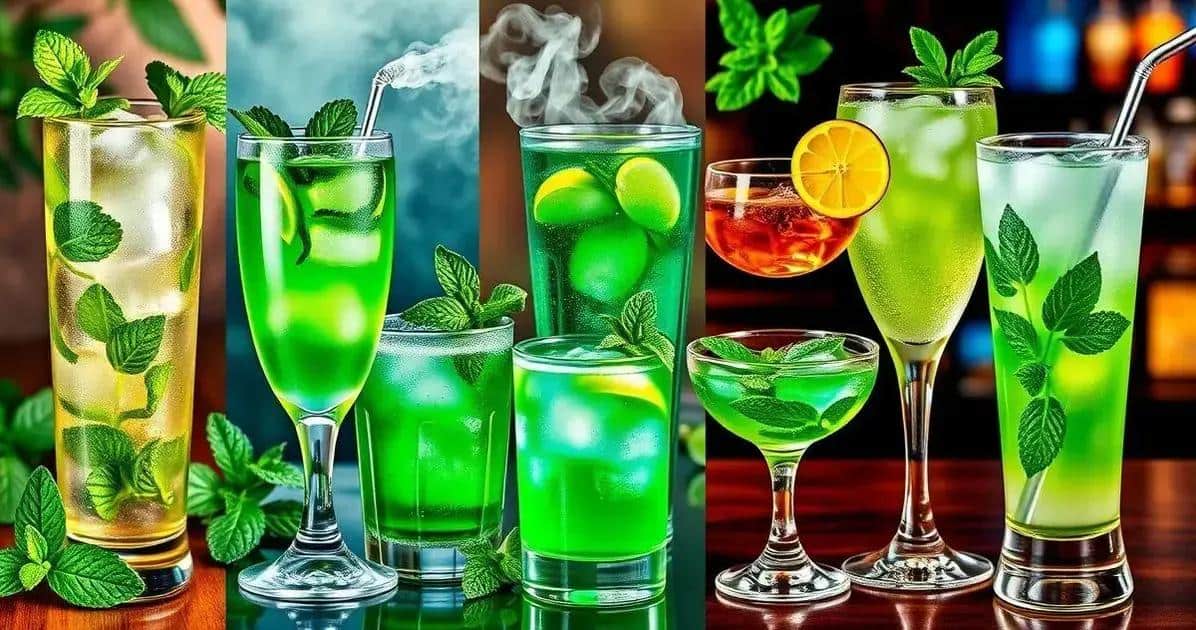 Recipe Curiosities: Origins of Popular Mint Drinks