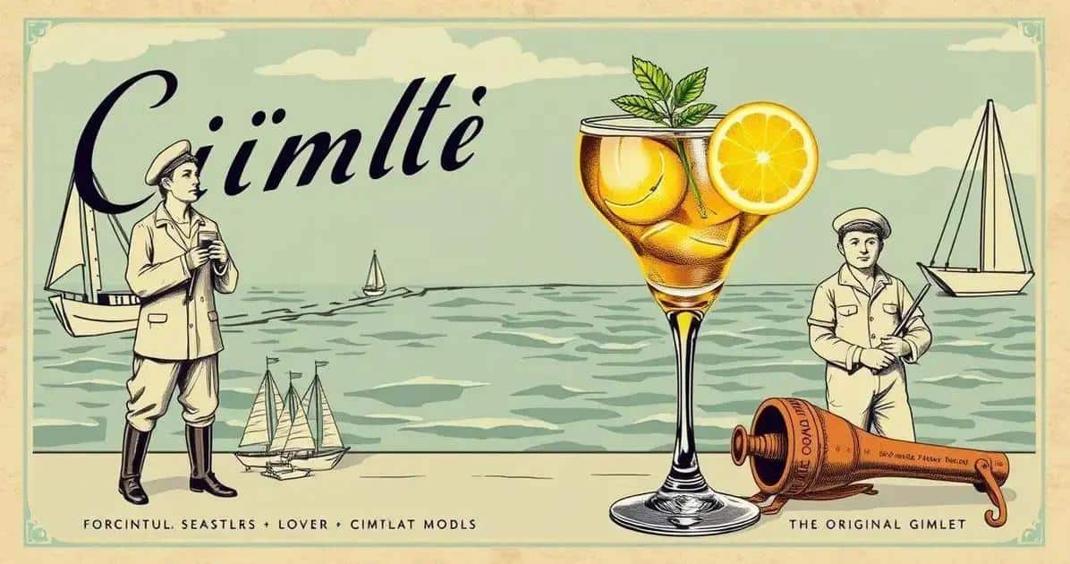 Recipe Curiosities: The Origins of the Gimlet