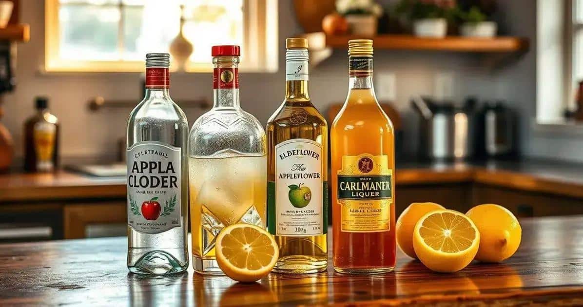 Recipe Ingredients for Apple Blossom Drink