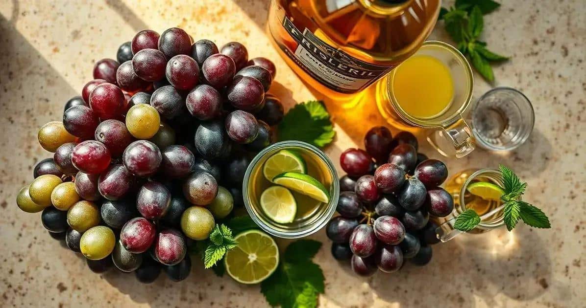 Recipe Ingredients for Grape Daiquiri