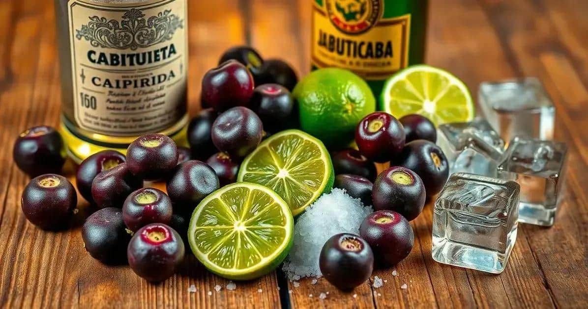 Recipe Ingredients for Jabuticaba Caipirinha with Aged Cachaça Recipe Ingredients for Jabuticaba Caipirinha with Aged Cachaça