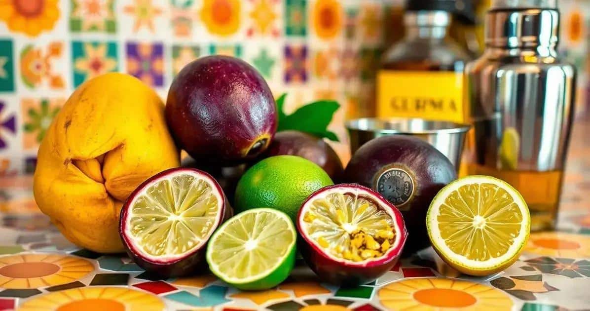 Recipe Ingredients for Passion Fruit Daiquiri