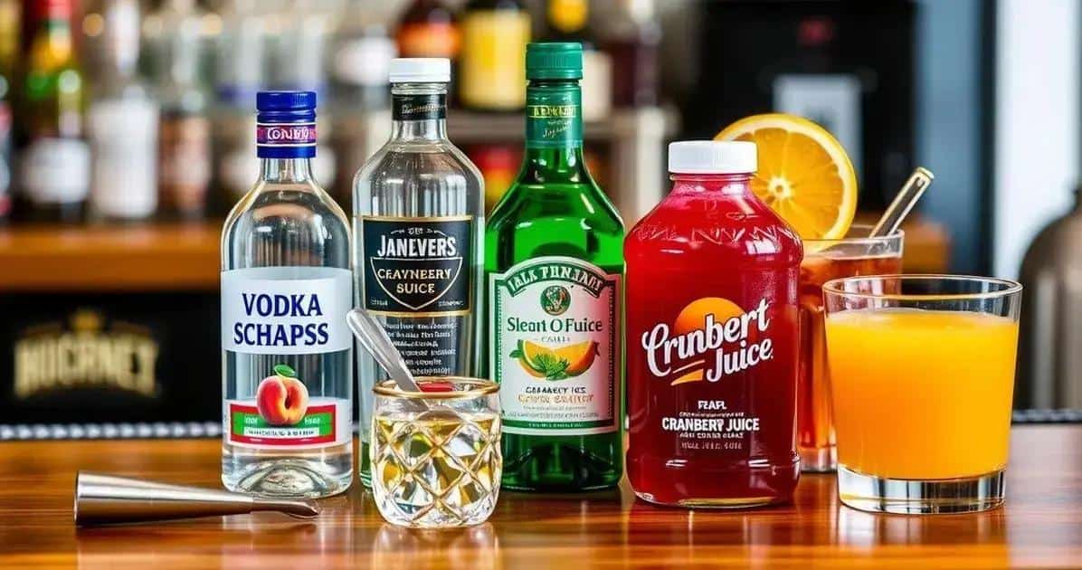 Recipe Ingredients for Sex on the Beach
