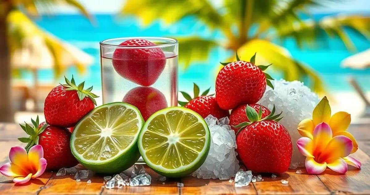 Recipe Ingredients for Strawberry Caipiroska