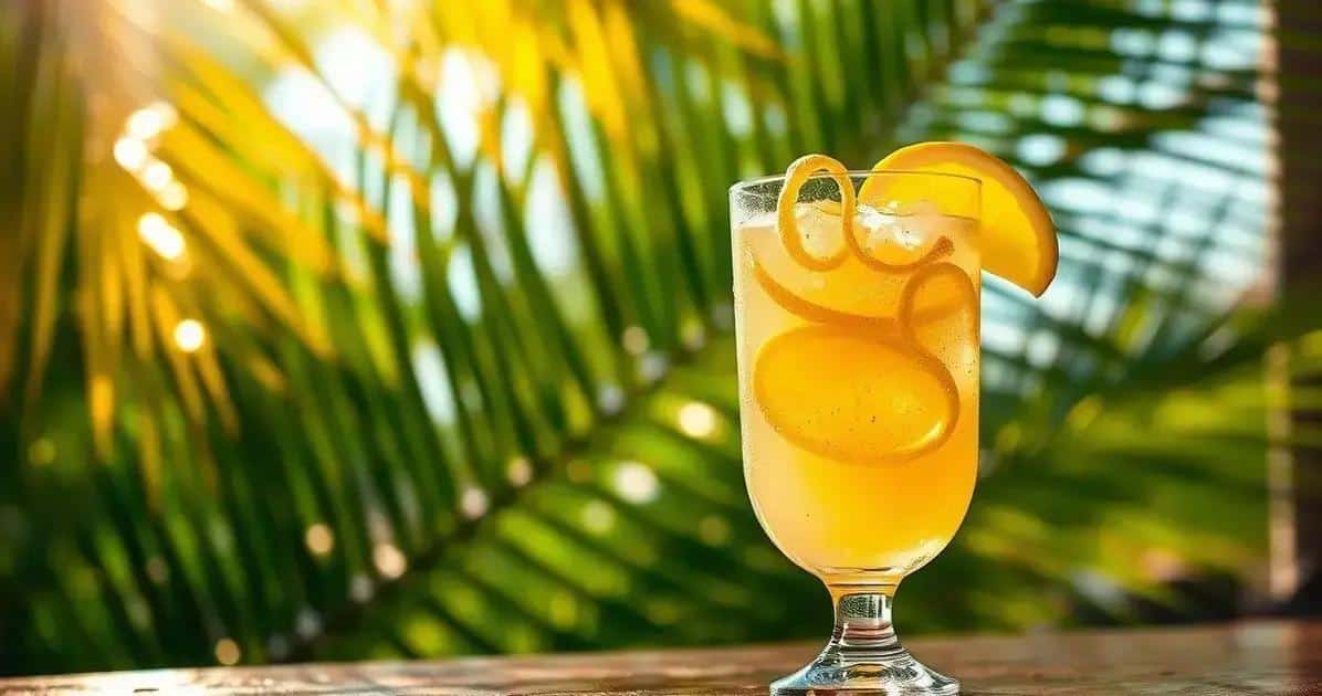 Rum with Coconut Water and Lemon Zest: The Ultimate Refreshing Cocktail