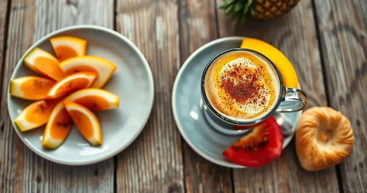 Serving Suggestions for Coffee with Passion Fruit Foam