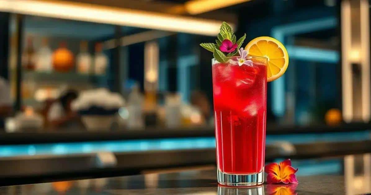 Serving Suggestions for Gin with Hibiscus Tea