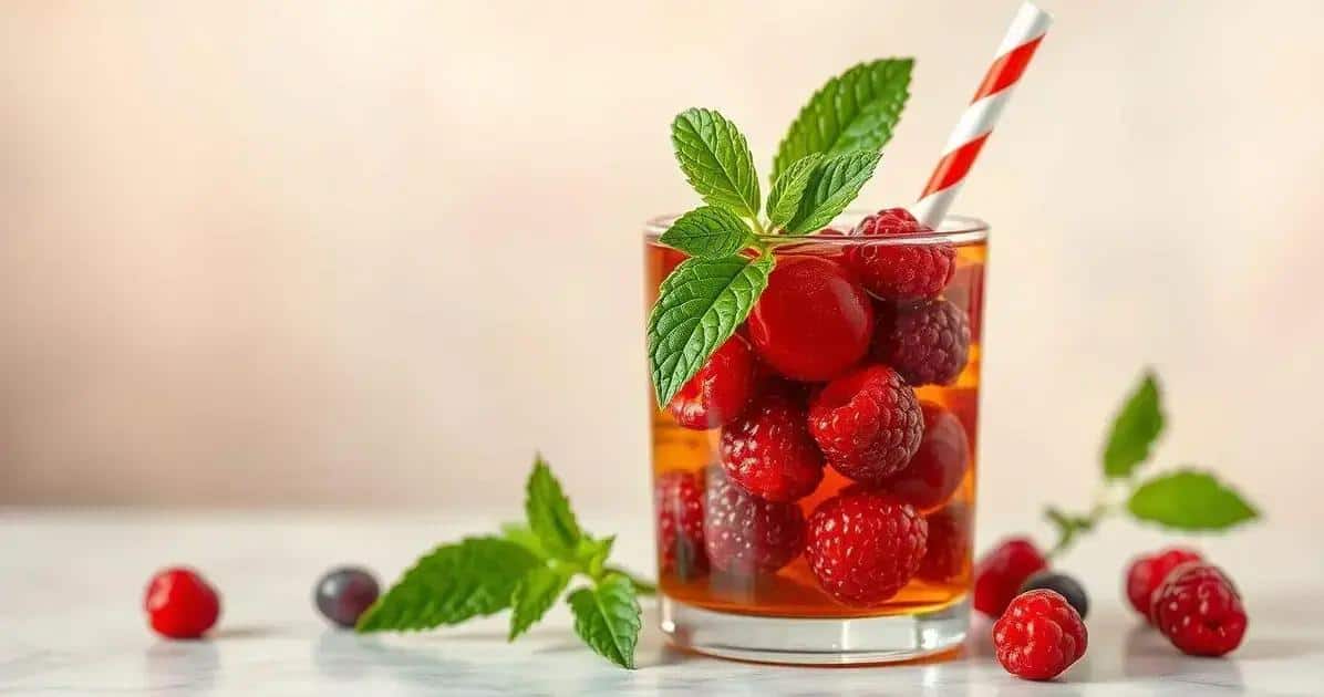 Serving Suggestions for Ice with Red Berries and Ginger Syrup