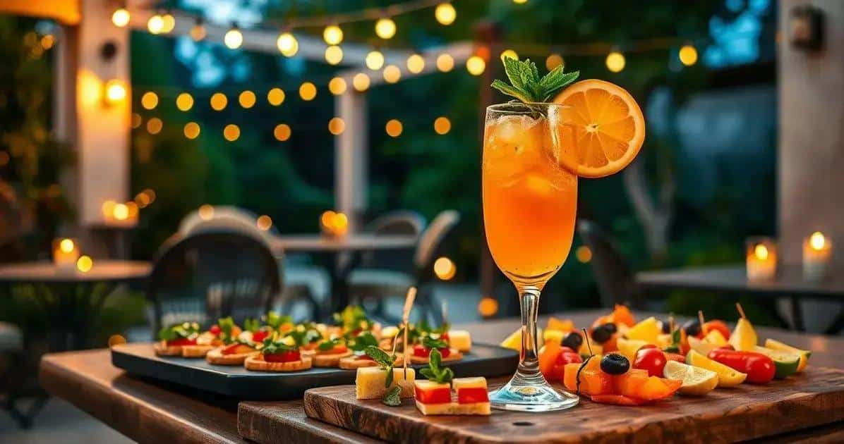 Serving Suggestions for Orange Caipiríssima