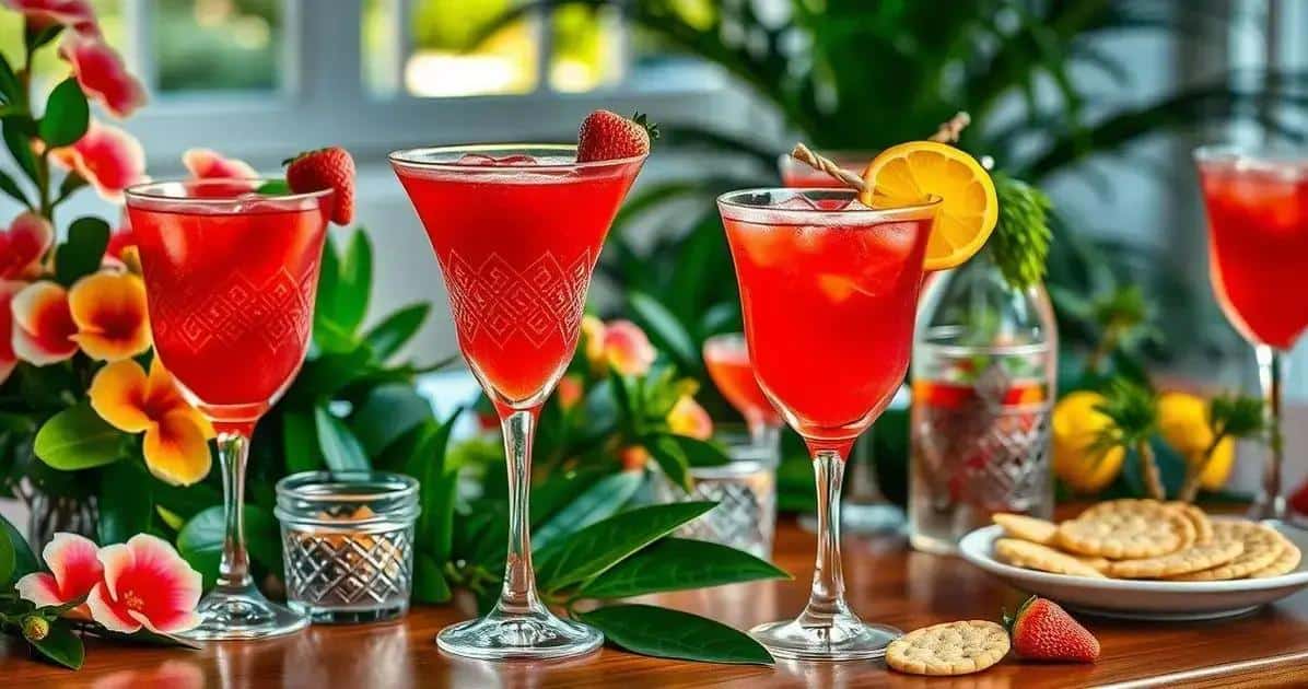 Serving Suggestions for Strawberry Caipiroska