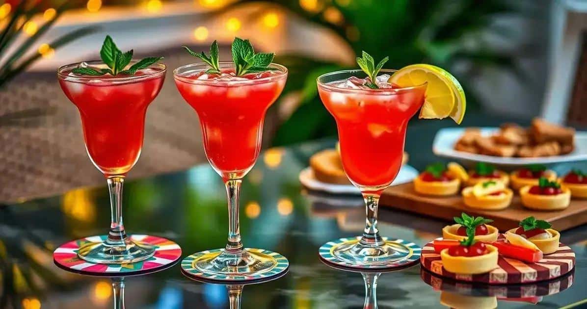 Serving Suggestions for Watermelon Caipiríssima
